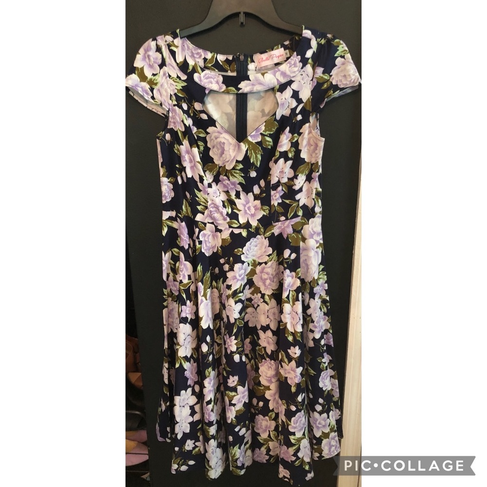 Belle Poque Retro Style Dress